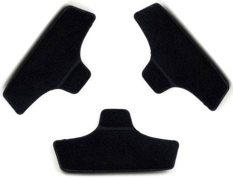 C&D CFIT T Shape 10mm Black Forehead Pads